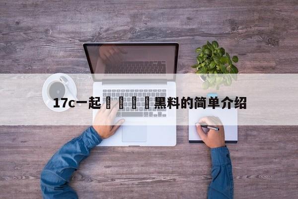 17c一起🌿黑料的简单介绍